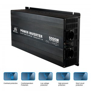 5000W DC to AC Power Inverter 12V/24V/48V to 110V/230V Modified Sine Wave