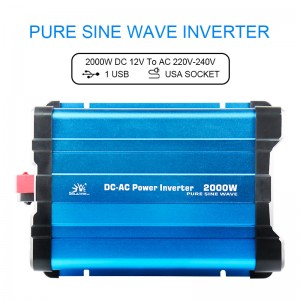 600W To 4000W Pure Sine Wave Power Inverter 12V 24V 48V Dc To Ac 110V 220V