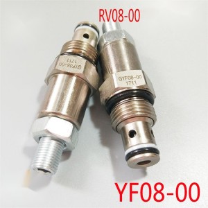 Pressure regulating safety oil pressure valve YF08-00