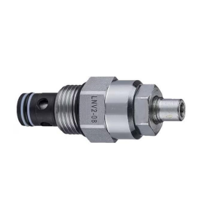 Threaded plug-in flow control throttle valve LNV2-08