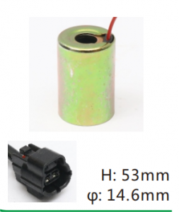 DH60 ປັ໊ກຂະຫນາດໃຫຍ່ Roller Hydraulic Solenoid Valve Coil