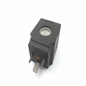 Safety solenoid valve coil suitable for FUKUDA three-plug safety lock