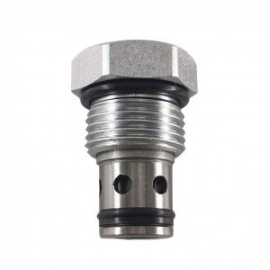 Hidraulički jednosmjerni ventil CCV10-20 ima navoj s nepovratnim ventilom za održavanje tlaka DF10-05 hidraulički ventil