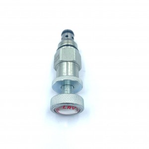 Hydraulický závitový kartušový ventil Přímočinný pojistný ventil CRV-08