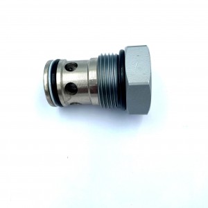 Válvula de retención de cartucho roscado hidráulico CV16-20-05 válvula de caudal