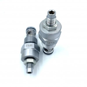 Valve hydraulika Throttle valve mipetaka valva cartridge LF12 valva fanaraha-maso Flow LNV-12