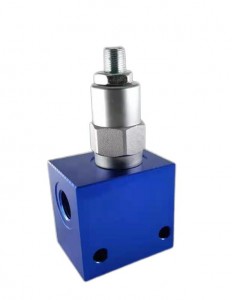 Hydraulic relief valve RV-10 with hydraulic valve block base pipeline pressure relief valve threaded plug-in direct-acting relief valve