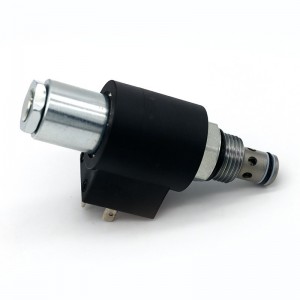 SV08-29-inzira-ebyiri-zaciwe-solenoid valve Hydraulic cartridge valve Umuyoboro wa karitsiye