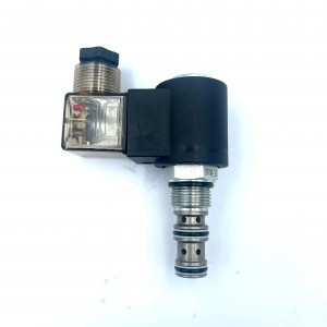 Hydraulic screw cartridge valve DHF08-233 two-position three-way reversing solenoid valve SV08-33