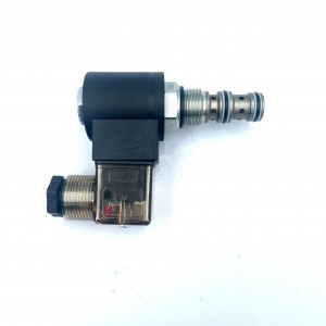 Hydraulic screw cartridge valve DHF08-233 two-position three-way reversing solenoid valve SV08-33