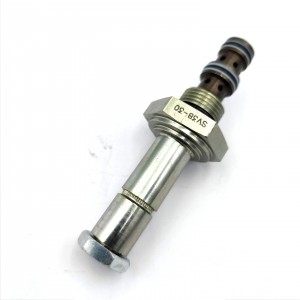 XG808 නියමු සොලෙනොයිඩ් කපාටය Shagong Excavator solenoid valve spool 16mm කැනීම් කොටස SV38-30