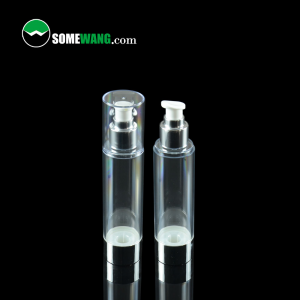 80ml 100ml 120ml AS plastic pump spray empty cosmetic airless bottle for cream liquid lotion serum skin care