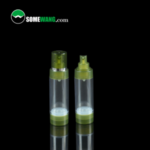 80ml 100ml 120ml AS material clear lotion pump spray airless bottles
