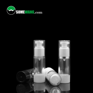 lotion refillable cosmetic packaging 15ml 20ml 30ml 50ml 120ml airless pump spray cream bottle