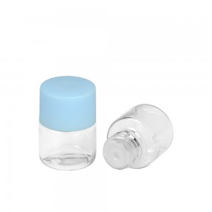 High Quality Cosmetic Packaging 10ML/50ML Empty Plastic PETG Round Bottle Toner Mini Lotion Sample Bottles