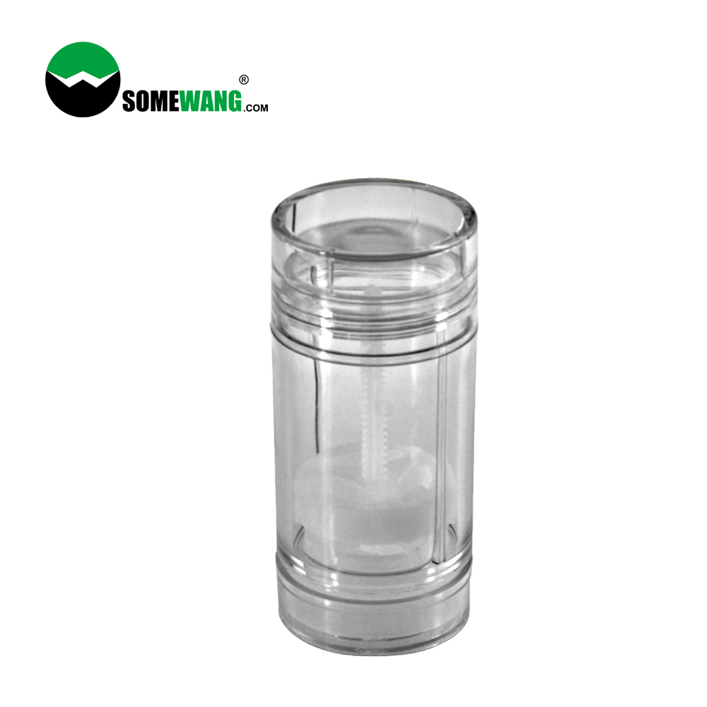 65ml Deodorant Stick cylindrical shape Clear AS Bottle 65g Empty For antiantiperspirant and body fragance
