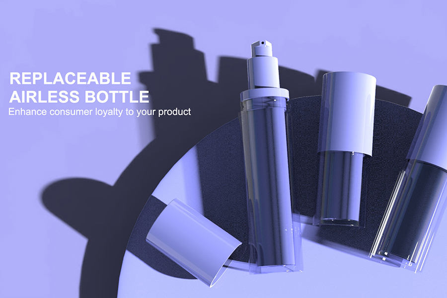 Replaceable Airlless Bottle