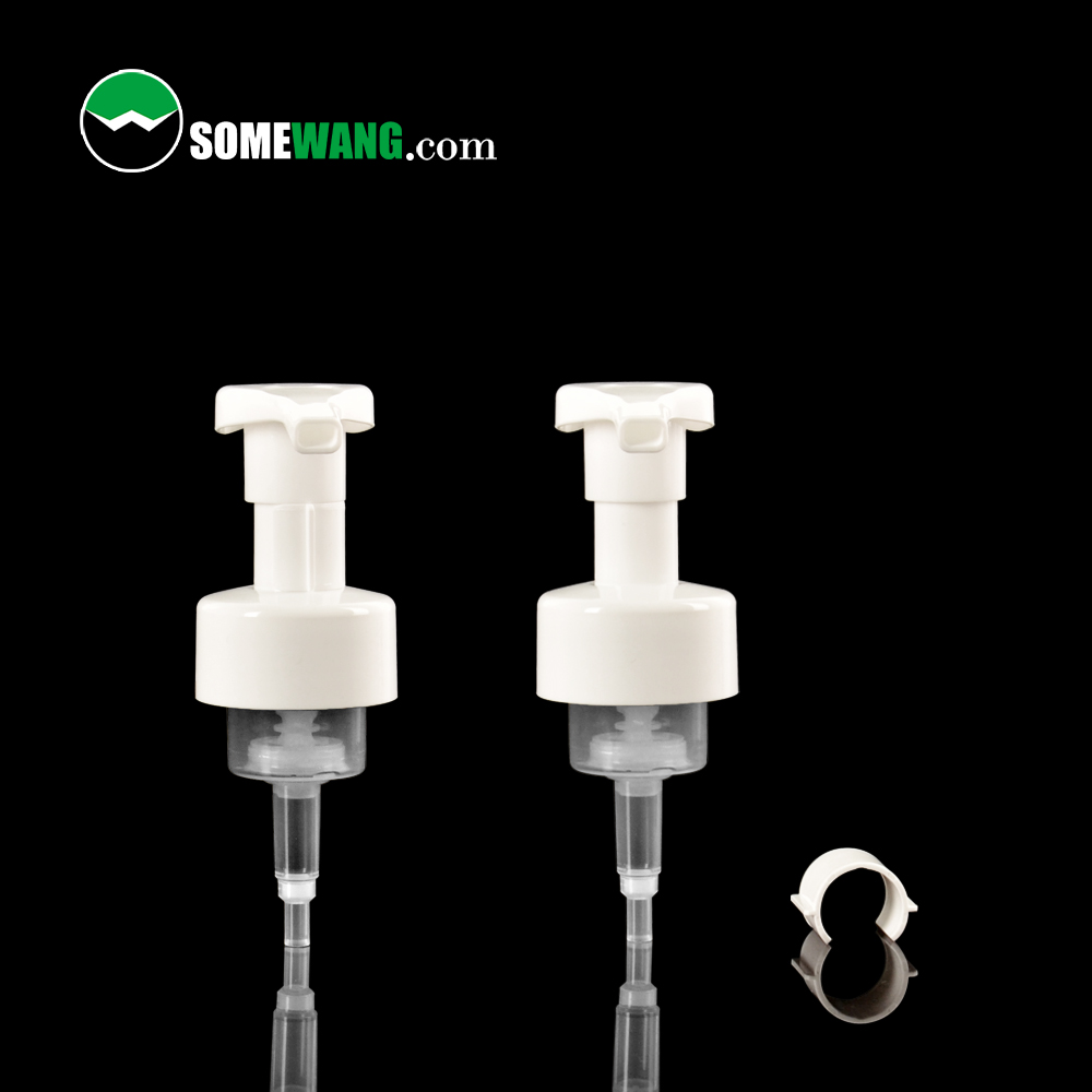 New arrival 42/410 foam pump all plastic pump external spring  for face cleaning and hand washing