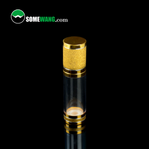 15ml,30ml,50ml Wholesale high quality black airless pump lotion bottle gold airless pump airless bottle