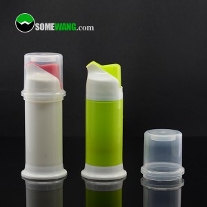 ODM Acrylic Plastic Pipe Quotes –  New design 60ml 120ml pp plastic empty airless toothpaste container tube airless pump toothpaste dispenser bottle – SOMEWANG