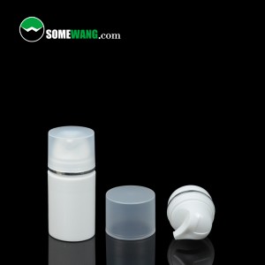 Wholesale 30ml 50ml 80ml 100ml 120ml 150ml PP plastic cylinder airless lotion pump skin care bottle for liquid