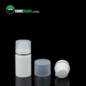 30ml/50ml/80ml/100ml/120ml/150ml Pp Airless Bottle White Baby Lotion Airless Pump Bottles Plastic Cosmetic Package
