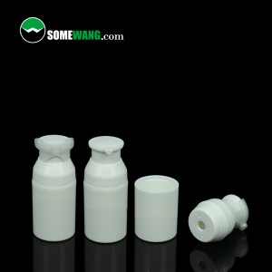 50ml 80ml 100ml PP airless vacuum bottle with vacuum pump, round vacuum bottle good for lotion