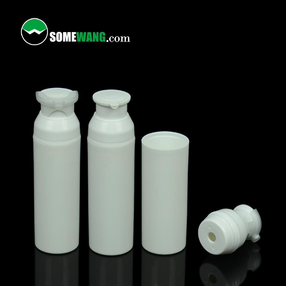 Somewang Amber Pet Bottles Factories –  50ml 80ml 100ml PP airless vacuum bottle with vacuum pump, round vacuum bottle good for lotion – SOMEWANG