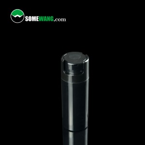 50ml 100ml 150ml black pp airless pump bottle