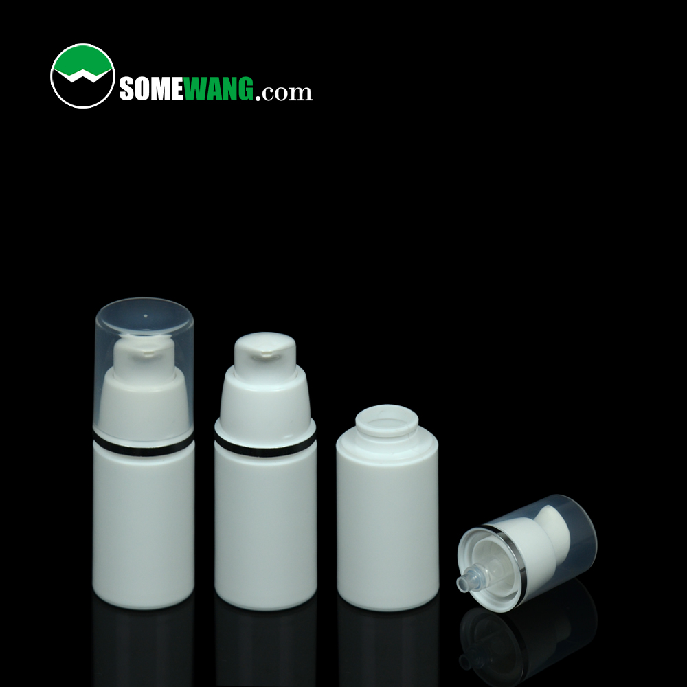ODM Pet Bottle Preform Making Machine Factory –  15ml white airless bottle PP airless pump bottle – SOMEWANG
