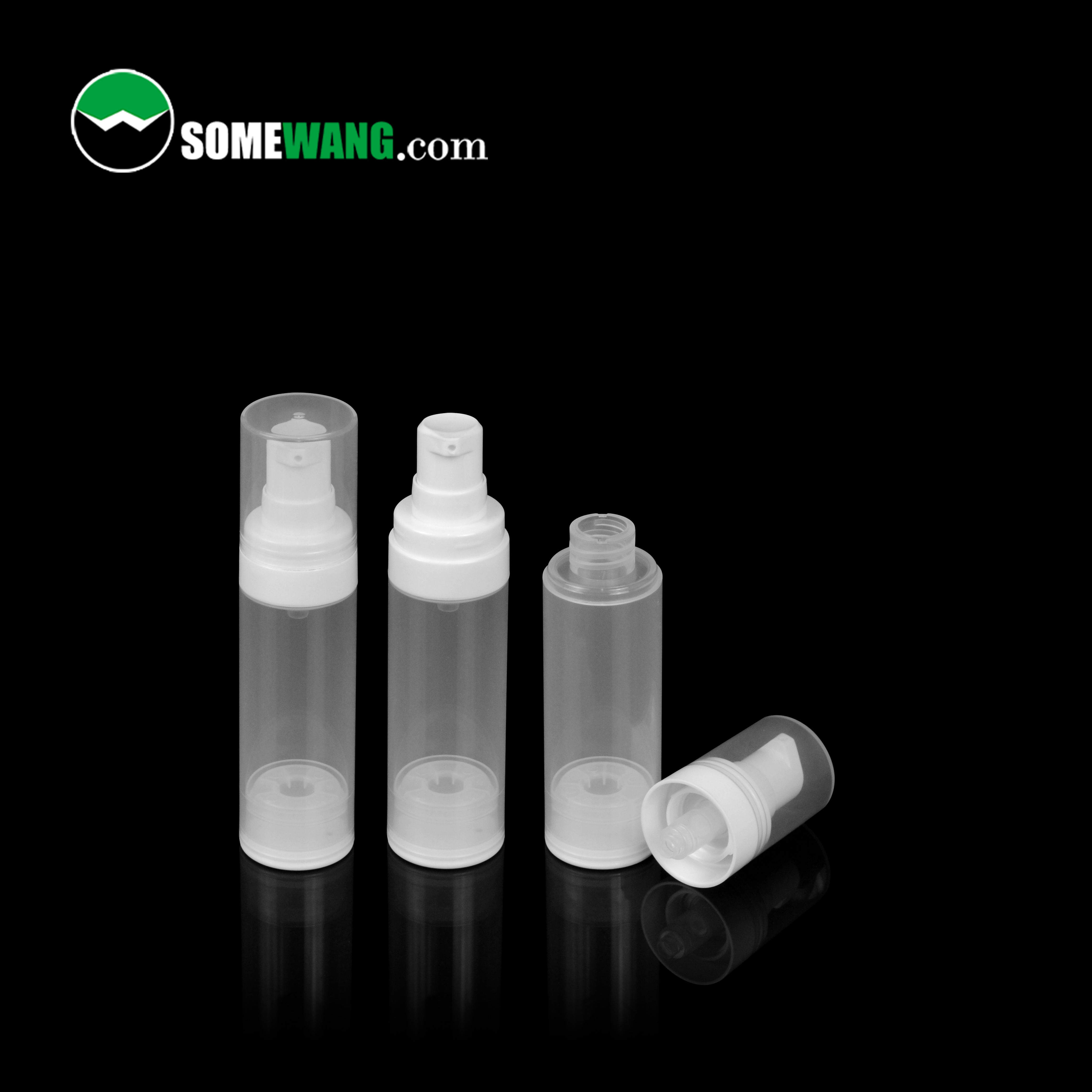 ODM Pet Juice Bottles Supplier –  Top-rated 15ml 30ml 50ml PP serum bottle cosmetic lotion airless pump bottle – SOMEWANG