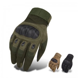 Tactical Gloves With Touch Screen Police Hard Knuckle Protective Shock Resistant Tactic equipment Full Finger