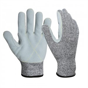 Snyweerstandige handskoene Koeleer Industriële Argitek HPPE Vlak 5 Veiligheid Werk Meganiese Beskerming