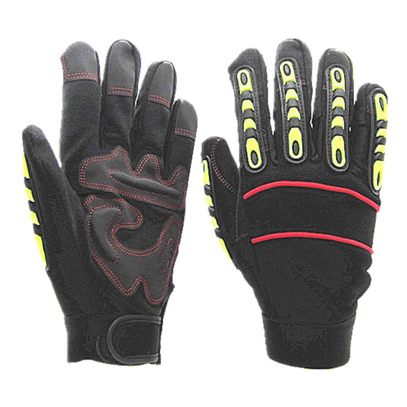 Impact Resistant Gloves Hand Safety Working Finger Protector Construction Mechanical Industrial Protective