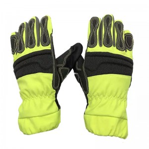Fireman Gloves Fire resistant Heat Insulation Gloves Fireman Fire Proof Firefighter Firefighting Protective