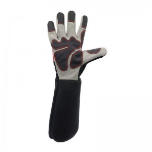 Mechanical Gloves Welding Gloves Long Sleeve Microfiber Synthetic Leather Soft Protective Matsoho a Sebetsang Tšireletseho Tema