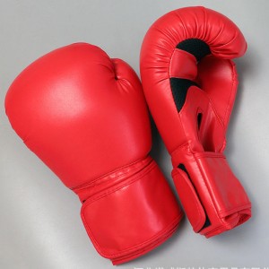 High Quality Custom Design Your Own Logo Pu Leather Boxing Gloves Training Boxing Gloves