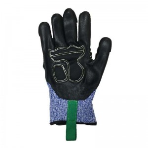 Safety Woring Gloves for Men Custom Construction Protective TPR mechanic Anti Cut Impact Hand