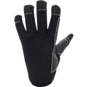 Ụlọ ọrụ mmepụta ihe dị arọ Anti Cut Resistant Men Chebe Mechanical Microfiber Safety Work Gloves