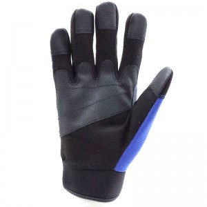 Safety Mechanic Handschoenen Foar Wurk Construction Industrial Microfiber Anti Vibration Cut Resistant Hand