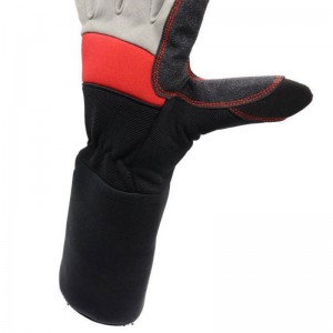 Mechanické rukavice Svářečské rukavice s dlouhým rukávem Mikrovlákno Syntetická kůže Měkké ochranné ruce Bezpečnost práce Zahradnictví