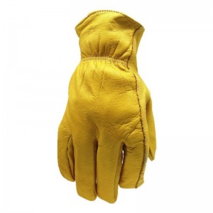 Gardening Gloves Safety Gloves Warm Custom Logo Garden Farm Outdoor Welding Work Safety Leather Gloves