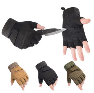 Military Tactical Gloves Men Outdoor Tactical Equipment Sports Half Finger