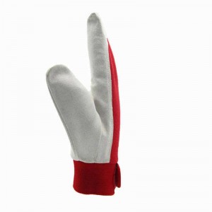 Cut Resistant Leather Gloves Working Gardening Gloves Safety Men Women Red Sheepskin Soft Driving Gloves