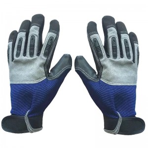 Automotive Safety Gloves High Quality TPR Leather Abrasion Resistant Industrial Working Mechanical