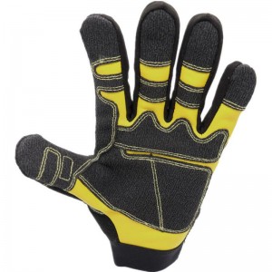 Mga guwantis sa trabaho sa mekaniko Industrial Gloves Premium nga panit sa kanding nga palma