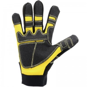 Mechanické pracovní rukavice Industrial Gloves Prémiová dlaň z kozí kůže