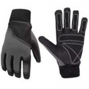 ស្រោមដៃមេកានិកសម្រាប់ការងារលក់ដុំ Custom Anti Vibration Synthetic Leather soft Impact Hand Tools Safety