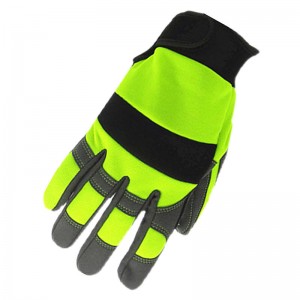 Mechanical Protection Gloves Top Quality Impact Oil and Gas Industries Synthetic Leather TPR Safety