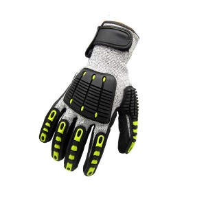 TPR Anti Cut Repugnans Protection Impact Safety Mechanica Working Gloves